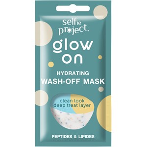 Selfie Project Wash-Off Masken Glow On Hydrating Mask Feuchtigkeitsmasken Damen 8 G
