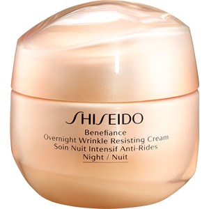 Shiseido Gesichtspflegelinien Benefiance Overnight Wrinkle Resisting Cream 50 Ml