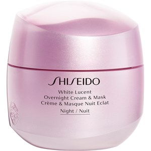 Shiseido White Lucent Overnight Cream & Mask Dames 75 Ml