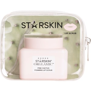 StarSkin - Facial care - Orglamic Foaming Lip Scrub Pink Cactus