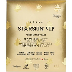 StarSkin Masks Hands & Feet VIP - The Gold Mask Revitalizing Hand Mask Gloves 1 paire 16 G