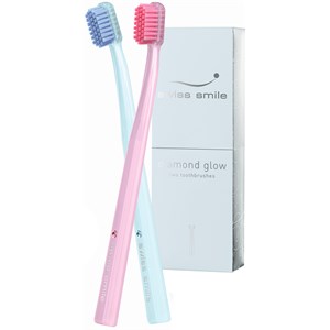 Swiss Smile Soin Dentaire Coffret Cadeau Diamond Glow Toothbrushes Rose Quartz & Serenity Ice Blue 1 Stk.