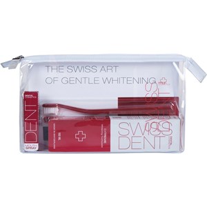 Swissdent Soin Sets Coffret Cadeau EXTREME Promo EXTREME Whitening Dentifrice 100 Ml + EXTREME Spray Buccal 9 Ml + PROFI Whitening Brosse à Dents Roug