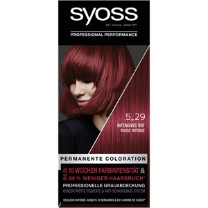 Syoss Colorationen Coloration 5_29 Intensives Rot Stufe 3 Coloration 115 Ml