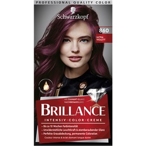 Brillance Haarpflege Coloration 860 Ultraviolett Stufe 3 Intensiv-Color-Creme 160 Ml