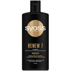Syoss Soin Des Cheveux Shampooing Renew 7 Shampoo 440 Ml