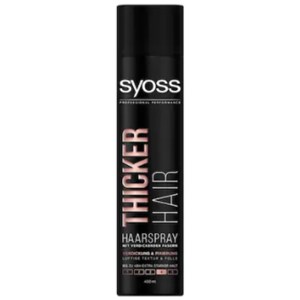 Syoss Soin Des Cheveux Styling Spray Coiffant Texture & Volume (Tenue 4) 400 Ml