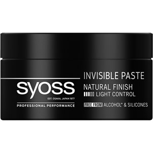 Syoss Soin Des Cheveux Styling Pâte De Définition Transparente Force 4 - Fixation Extra Forte Paste 100 Ml