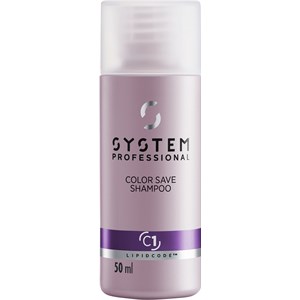 System Professional Lipid Code Color Save Shampoo C1 Color-Shampoo Damen 100 Ml