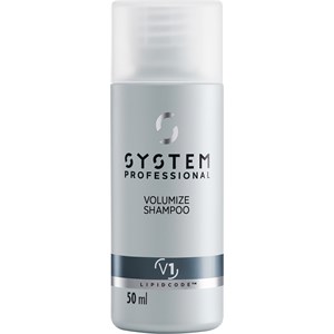 System Professional Lipid Code Volumize Shampoo V1 Volumenshampoo Damen 500 Ml
