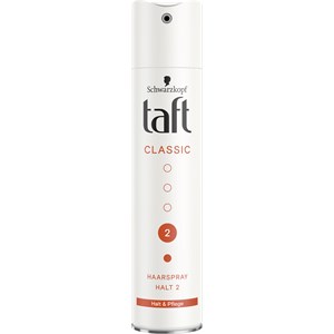 Taft Hair Styling Hairspray Classic Haarspray (Hold 2) 250 Ml