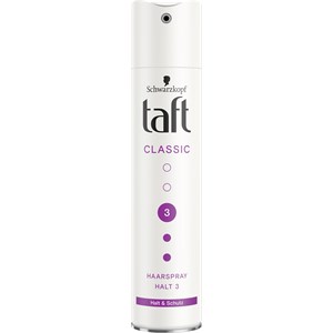 Taft Hair Styling Hairspray Classic Laque (Tenue 3) 250 Ml