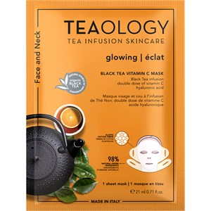 Teaology Pflege Gesichtspflege Black Tea Vitamin C Mask 21 Ml