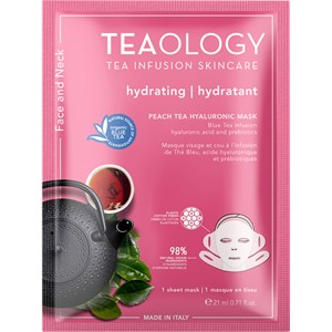 Teaology - Cura del viso - Peach Tea Hyaluronic Mask