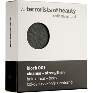 Terrorists Of Beauty Seifen Block Cleanse + Strengthen Shampoo Unisex