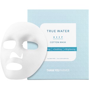 Thank You Farmer Maske True Water Deep Cotton Mask Gesichtsmasken Damen