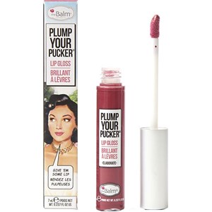 The Balm Lèvres Lip Gloss Plump Your Pucker Lip Gloss N 7 Ml