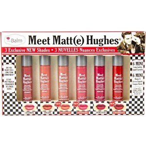 The Balm Lèvres Lipstick MeetMatteHughes Vol.14 Long Lasting Liquid Lipsticks Charming 1.2 Ml + Sincere 1.2 Ml + Thoughful 1.2 Ml + Dependable 1.2 Ml 