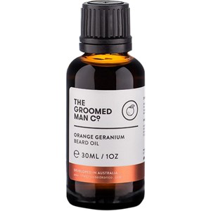 The Groomed Man Co. Gesicht Bartpflege Orange Geranium Beard Oil 30 Ml