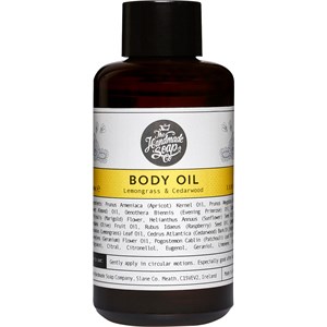 The Handmade Soap Collections Lemongrass & Cedarwood Body Oil 100 Ml