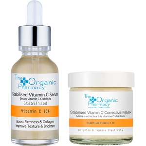 The Organic Pharmacy Soin Soin Du Visage Coffret Cadeau Stabilised Vitamin C Serum 15 % 30 Ml + Stabilised Vitamin C Corrective Mask 3 % 60 Ml 1 Stk.