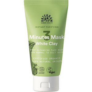 Urtekram 3 Minutes Deep Cleansing Face Mask White Clay Maske Damen
