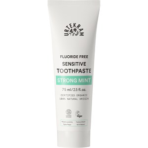 Urtekram Soin Dental Care Fluoride Free Sensitive Toothpaste Strong Mint 75 Ml