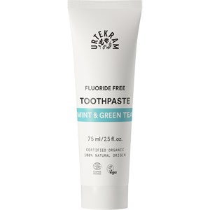 Urtekram Soin Dental Care Fluoride Free Toothpaste Mint & Green Tea 75 Ml