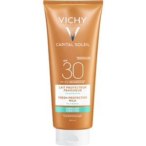 VICHY - Sonnenpflege - Face & Body Fresh Hydrating Milk LSF 30