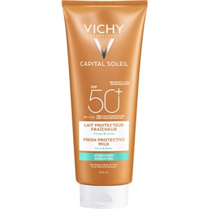 VICHY - Soins solaires - Face & Body Fresh Hydrating Milk SPF 50+