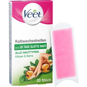 Veet - Warm- & Kaltwachs - Essential Inspirations Cold wax strips for all skin types