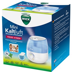 WICK - Luftbefeuchter - Mini Kaltluft Ultraschall Luftbefeuchter