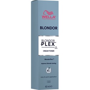 Wella Blondierungen BlondorPlex Cream Toner /16 Lightest Pearl 60 Ml