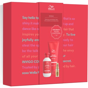 Wella Daily Care Color Brilliance Gavesæt Shampoo Fine / Normal Hair 300 ml + Conditioner 200 Oil Reflections 30 1 Stk.