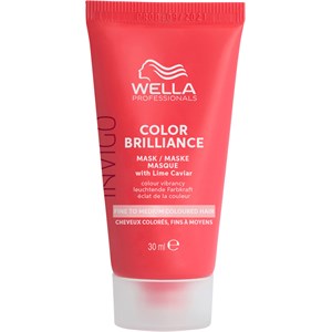 Wella Color Brilliance Vibrant Mask Fine/Normal Hair Hårkur Til Farvet Hår Female 30 Ml