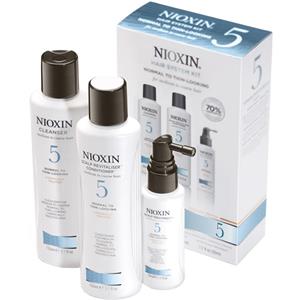 Nioxin - System 5 - Densité de cheveux normale à faible - cheveux normaux - vigoureux - naturels / traitement chimique System 5