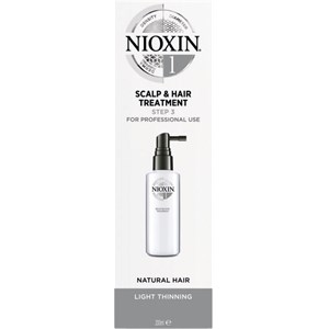 Nioxin Soin Des Cheveux System 1 Cheveux Colorés Et Légèrement Clairsemés Scalp & Hair Treatment 100 Ml
