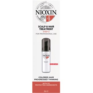 Nioxin Soin Des Cheveux System 4 Cheveux Colorés Et Visiblement Clairsemés Scalp & Hair Treatment 100 Ml