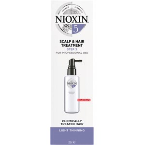 Nioxin Soin Des Cheveux System 5 Cheveux Traités Chimiquement Et Légèrement Clairsemés Scalp & Hair Treatment 100 Ml