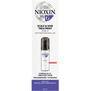 Nioxin Haarpflege System 6 Chemically Treated Hair Progressed Thinning Scalp & Hair Treatment 100 Ml