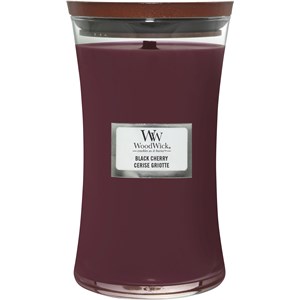 WoodWick Raumdüfte Duftkerzen Black Cherry Mini Jar 85 G