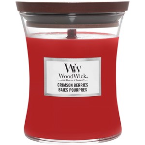 WoodWick Parfums D'ambiance Bougies Parfumées Crimson Berries Ellipse Jar 454 G
