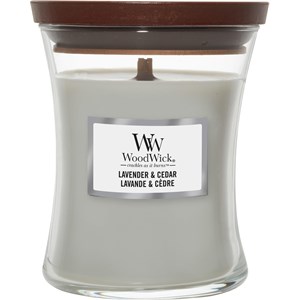 WoodWick Raumdüfte Duftkerzen Lavender + Cedar Medium Jar 275 G