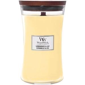 WoodWick - Scented candles - Lemongrass + Lily