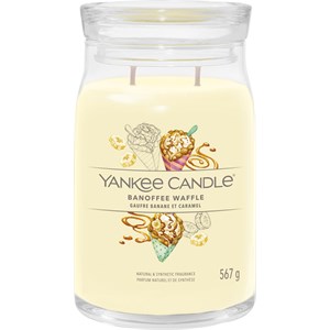 Yankee Candle Bougies Parfumées Banoffee Waffle 368 G