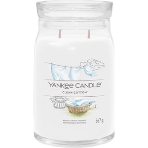 Yankee Candle Bougies Parfumées Clean Cotton 368 G