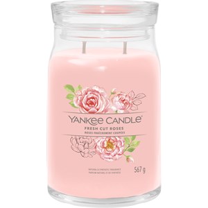 Yankee Candle Bougies Parfumées Fresh Cut Roses 567 G