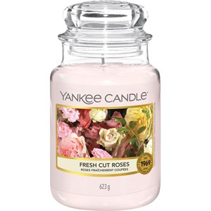 Yankee Candle Bougies Parfumées Fresh Cut Roses 623 G