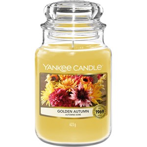 Yankee Candle Bougies Parfumées Golden Autumn Classic Medium Glass 411 G