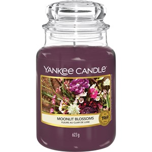 Yankee Candle Duftkerzen Moonlit Blossoms Classic Medium Glass 411 G